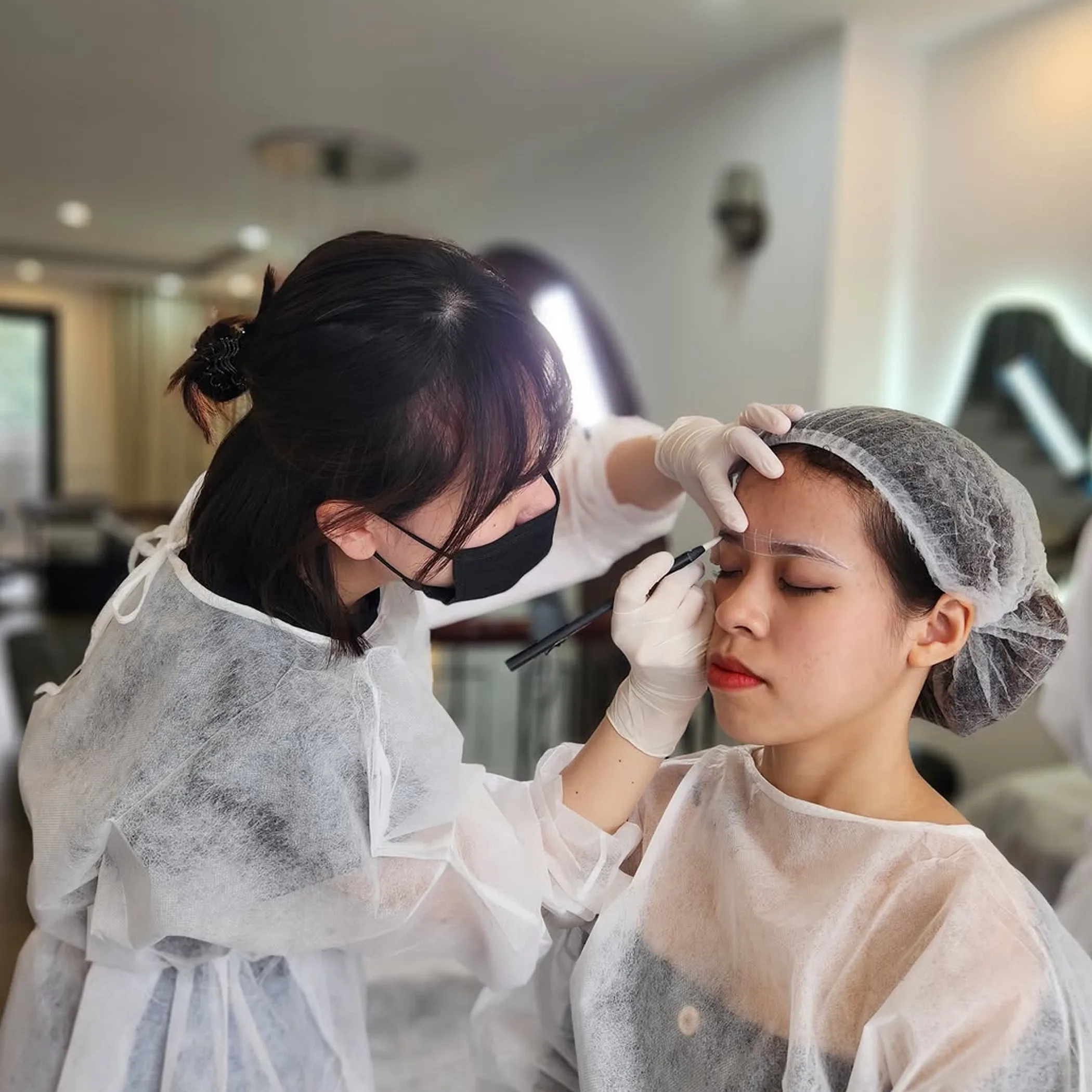 microblading tools and preparation materials